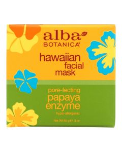 Alba Botanica - Hawaiian Papaya Enzyme Facial Mask - 3 oz