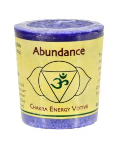Aloha Bay - Chakra Votive Candle - Abundance - Case of 12 - 2 oz