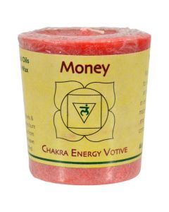 Aloha Bay - Chakra Votive Candle - Money - Case of 12 - 2 oz