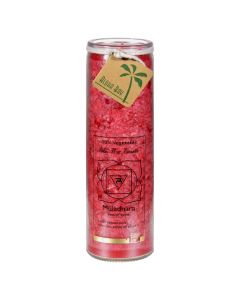 Aloha Bay - Unscented Chakra Jar Money Muladhara Red - 1 Candle