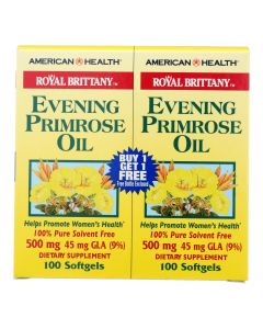 American Health - Royal Brittany Evening Primrose Oil 100+100 Softgels
