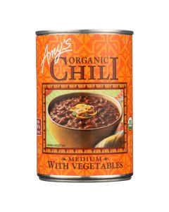 Amy's - Organic Chili - Medium with Vegetables - 14.7 oz.