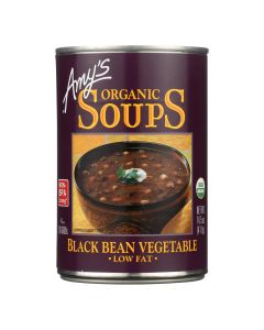 Amy's - Soup Black Bean Vegetable - Case of 14.5 - 14.5 oz.