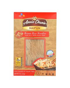 Annie Chun's Maifun Brown Rice Noodles - Case of 6 - 8 oz.