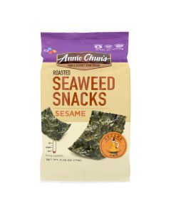 Annie Chun's Seaweed Snacks Roasted Sesame - Case of 12 - 0.35 oz.