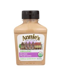 Annie's Naturals Organic Dijon Mustard - Case of 12 - 9 oz.