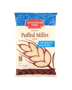 Arrowhead Mills - All Natural Puffed Millet Cereal - Case of 12 - 6 oz.