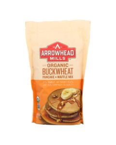 Arrowhead Mills - Organic Buckwheat Pancake and Waffle Mix - Case of 6 - 26 oz.
