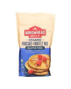 Arrowhead Mills - Organic Pancake and Waffle Mix - Case of 6 - 26 oz.