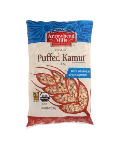 Arrowhead Mills - Organic Puffed Kamut Cereal - Case of 12 - 6 oz.