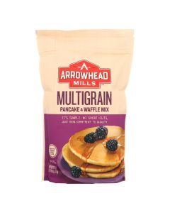 Arrowhead Mills - Pancake and Waffle Mix - Natural Multigrain - Case of 6 - 26 oz.