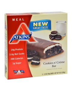 Atkins Advantage Bar Cookies n Creme - 5 Bars
