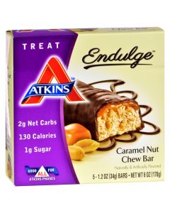 Atkins Endulge Bar Caramel Nut Chew - 5 Bars