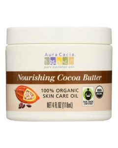 Aura Cacia - Organic Cocoa Butter - 4 oz