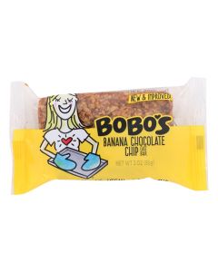 Bobo's Oat Bars - All Natural - Banana - 3 oz Bars - Case of 12