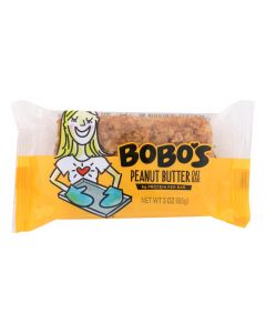 Bobo's Oat Bars - All Natural - Peanut Butter - 3 oz Bars - Case of 12