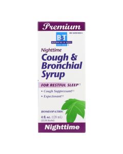 Boericke and Tafel - Cough and Bronchial Syrup Nighttime - 4 fl oz