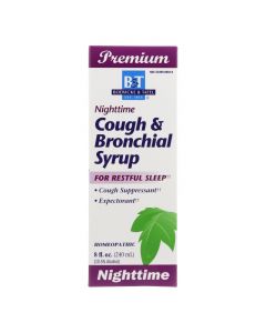 Boericke and Tafel - Cough and Bronchial Syrup Nighttime - 8 fl oz