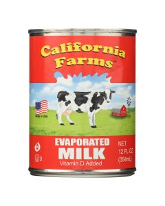 California Farms Evaporated Milk - 12 oz - case of 24
