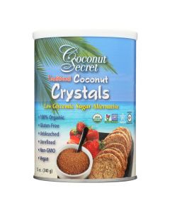 Coconut Secret - Raw Crystals - Coconut - Case of 12 - 12 oz.