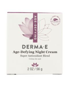 Derma E - Age-Defying Night Creme with Astaxanthin and Pycnogenol - 2 oz.