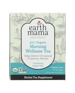 Earth Mama Angel Baby Morning Wellness Tea - 16 Tea Bags