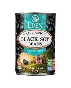 Eden Foods Organic Black Soy Beans - 15 oz.