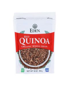 Eden Foods Red Quinoa - Organic - Case of 12 - 16 oz.