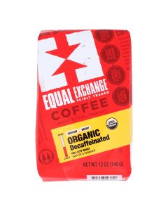 Equal Exchange Organic Drip Coffee - Decaf - Case of 6 - 12 oz.