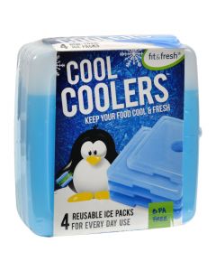 Fit and Fresh Kids Cool Coolers - 4 Packs