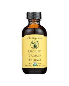 Flavorganics Extract - Organic - Vanilla - 2 oz - case of 12