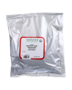 Frontier Herb Cardamom Seed Organic Powder No Pods - Single Bulk Item - 1LB