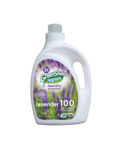 Green Shield Organic Laundry Detergent - Lavender - Case of 2 - 100 Fl oz.