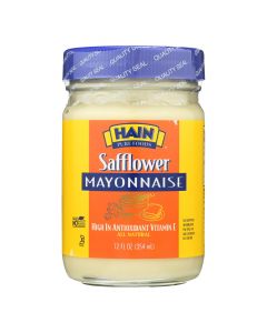 Hain Mayonnaise - Safflower - Case of 12 - 12 oz.
