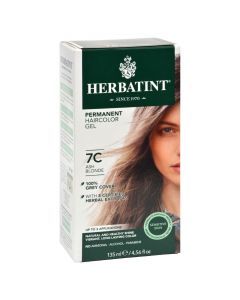 Herbatint Permanent Herbal Haircolour Gel 7C Ash Blonde - 135 ml