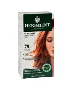 Herbatint Permanent Herbal Haircolour Gel 7R Copper Blonde - 135 ml