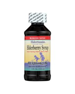 Herbs for Kids Eldertussin Elderberry Syrup - 4 oz