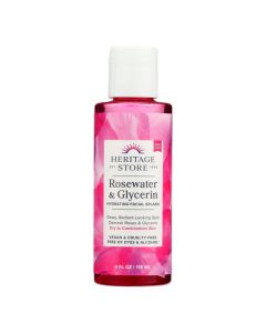Heritage Products Rosewater and Glycerin - 4 fl oz