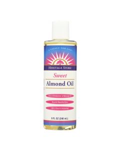Heritage Products Sweet Almond Oil - 8 fl oz