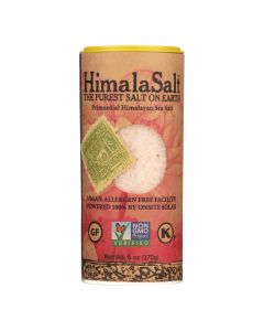 Himalasalt Primordial Himalayan Sea Salt - Fine Grain - Shaker - 6 oz - Case of 6