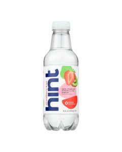 Hint Fruit Water - Strawberry and Kiwi - Case of 12 - 16 Fl oz.