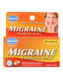 Hyland's Migraine Headache Relief - 60 Tablets