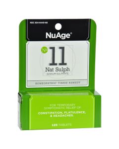 Hyland's NuAge No 11 Natrum Sulph - 125 Tablets