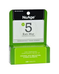 Hyland's NuAge No 5 Kali Mur - 125 Tablets