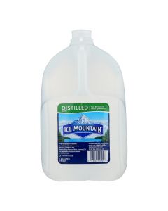 Ice Mountain - Spring Water Distilled - Case of 6 - 1 GAL
