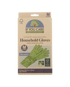 If You Care Household Gloves - Medium - 12 Pairs