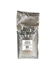 Jim's Organic Coffee Whole Bean JoJo's Java - Single Bulk Item - 5LB