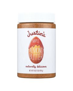 Justin's Nut Butter Almond Butter - Maple - Case of 6 - 16 oz.
