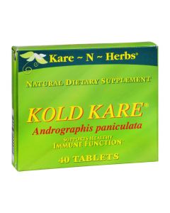 Kare-N-Herbs Kold Kare - 40 Tablets
