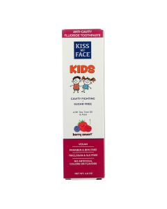 Kiss My Face Kids Toothpaste with Fluoride Berry Smart - 4 oz